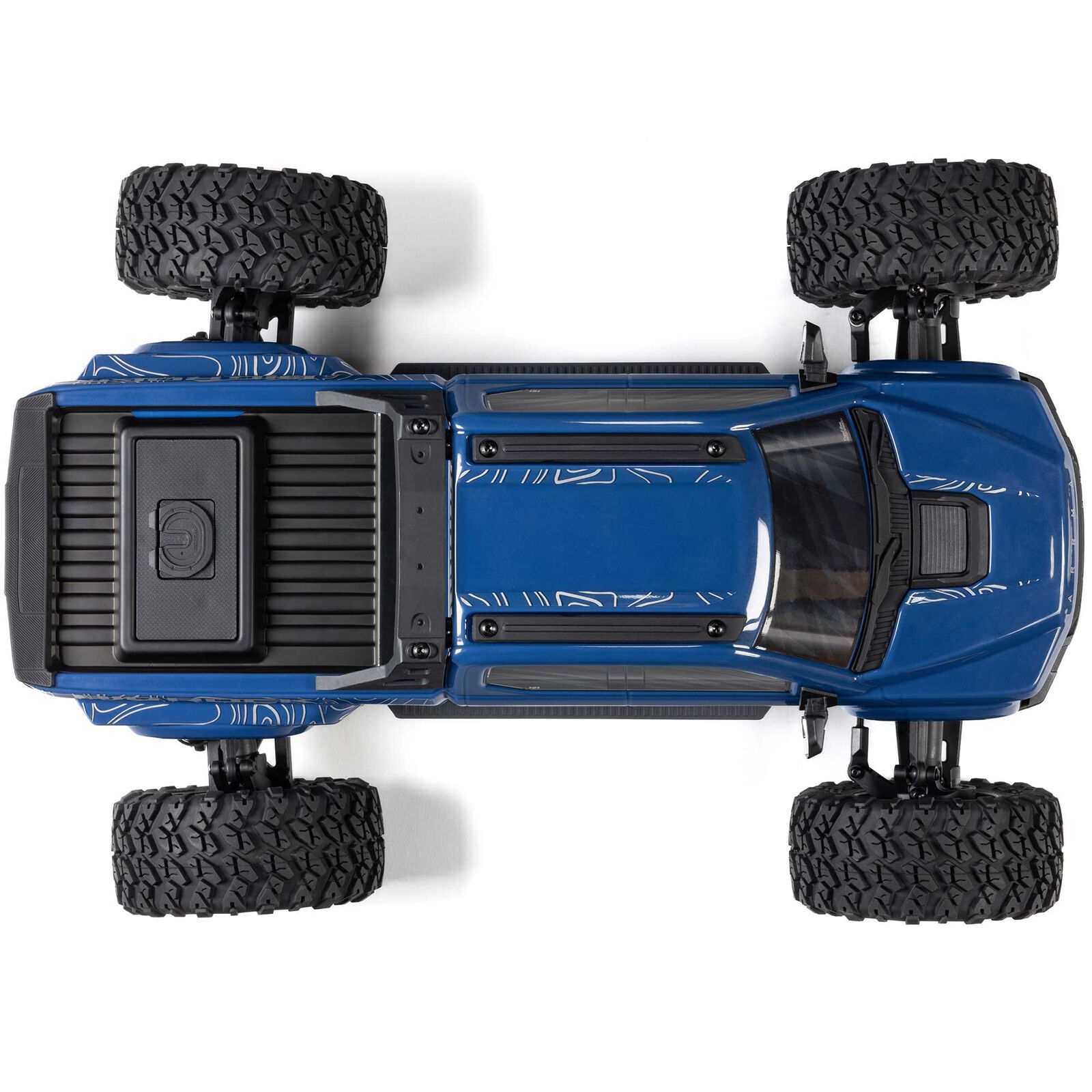 Arrma 1/10 BIG ROCK 223S DSC 4X4 RTR Brushless Monster Truck, Blå - 12