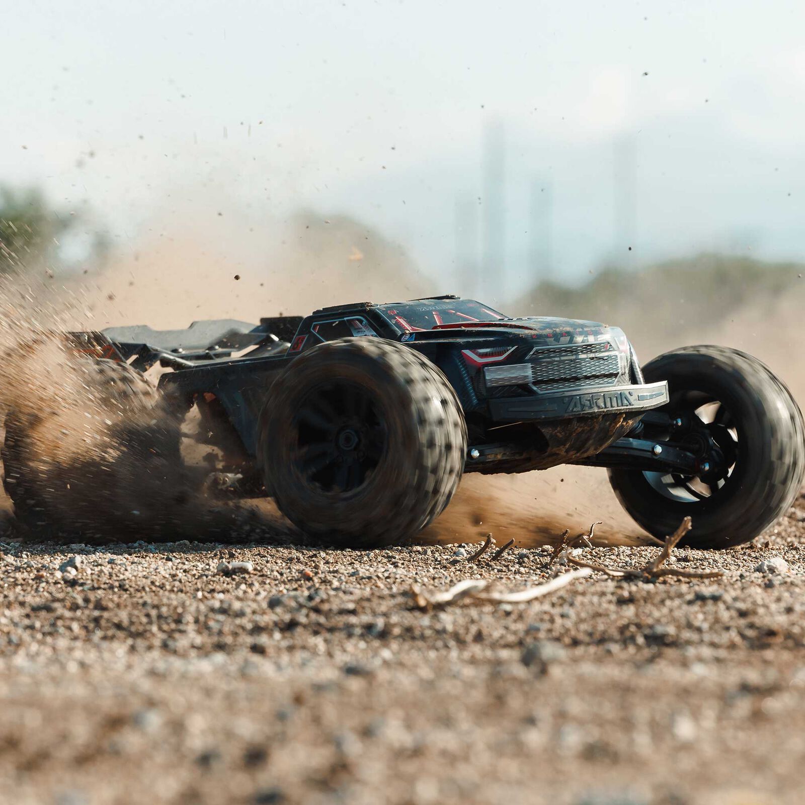 Arrma 1/8 KRATON 6S EXB 4X4 RTR Brushless Speed Truck, Svart - 2