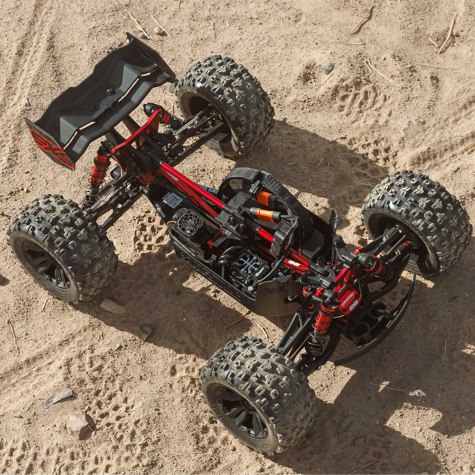 Arrma 1/8 KRATON 6S EXB 4X4 RTR Brushless Speed Truck, Svart - 24