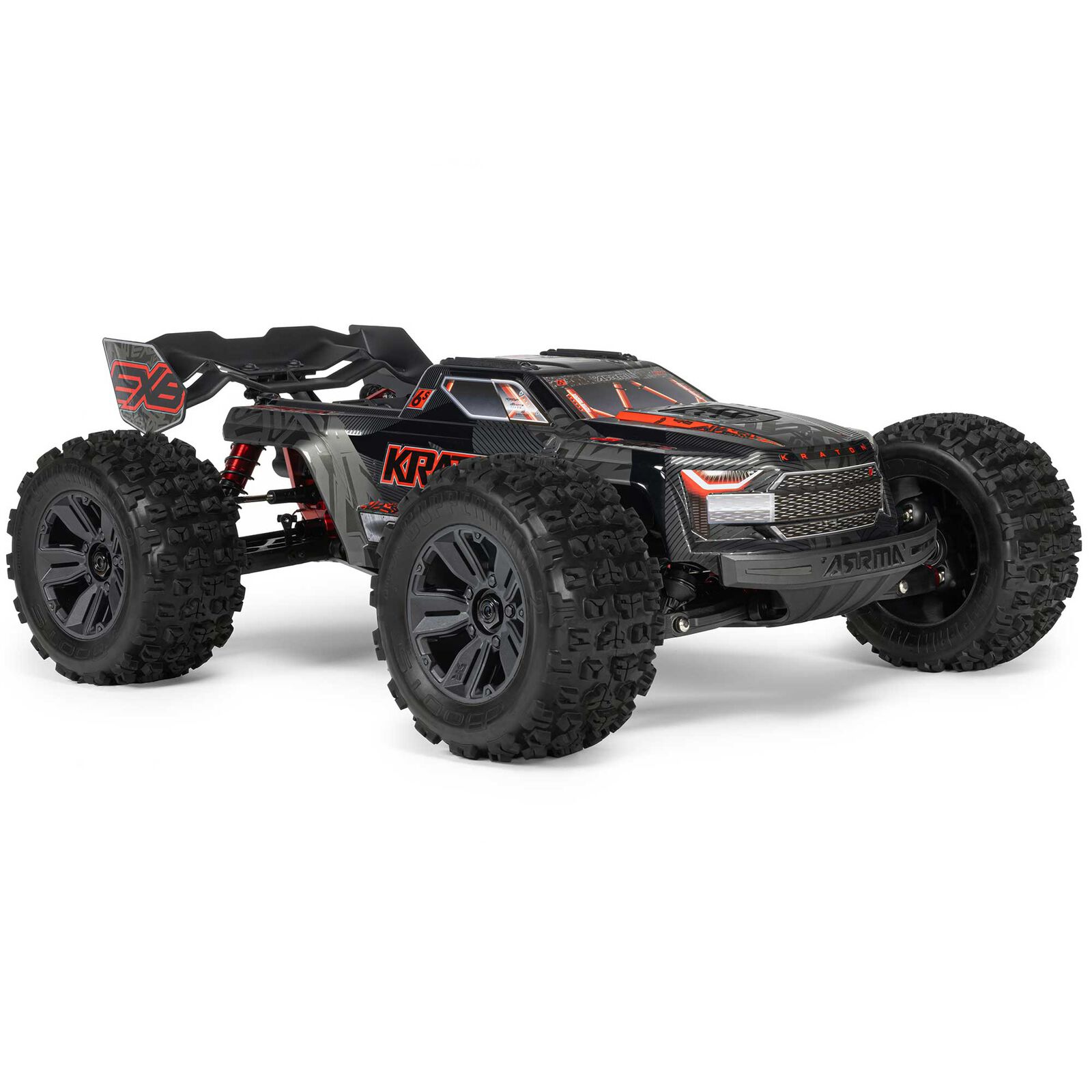 Arrma 1/8 KRATON 6S EXB 4X4 RTR Brushless Speed Truck, Svart - 12