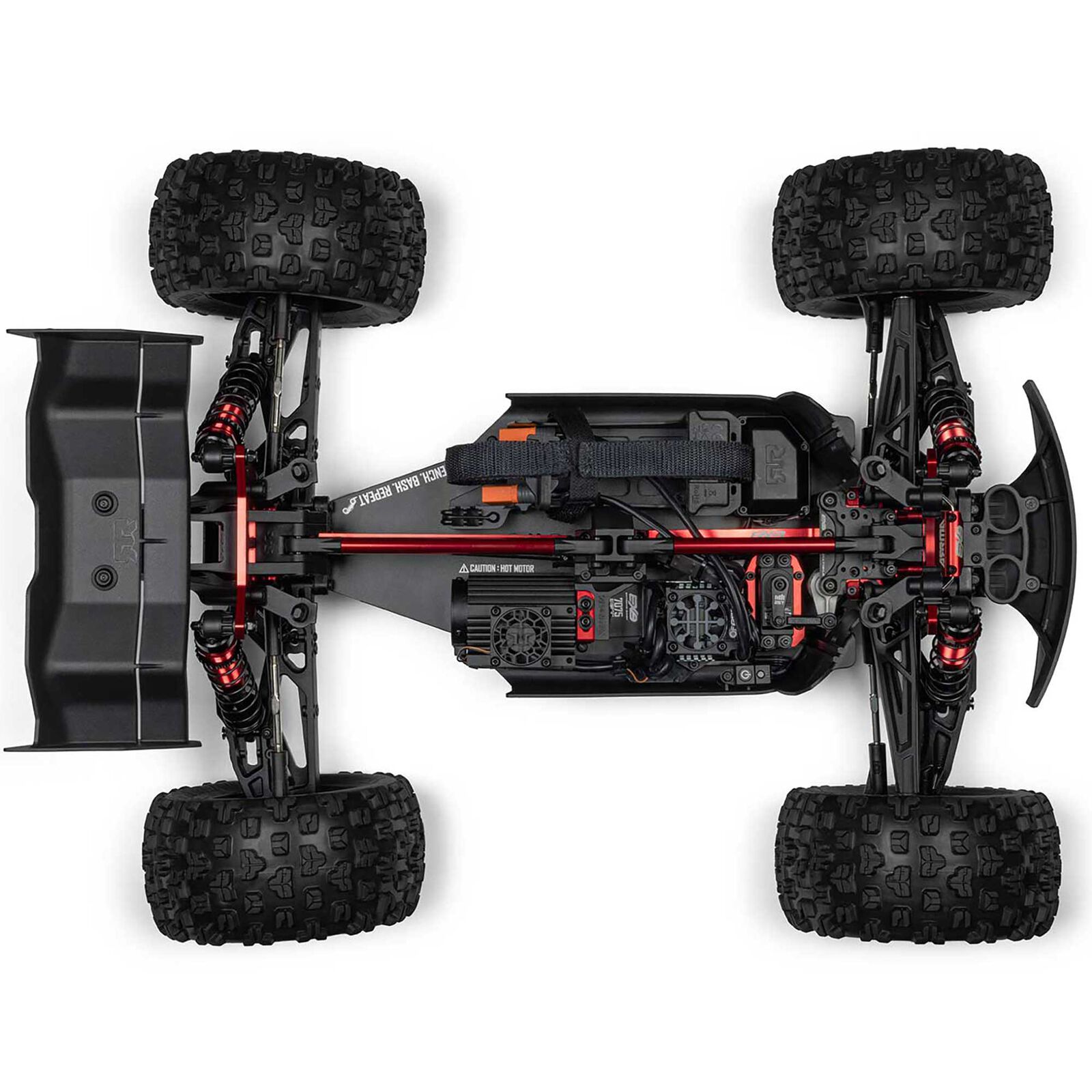 Arrma 1/8 KRATON 6S EXB 4X4 RTR Brushless Speed Truck, Svart - 17