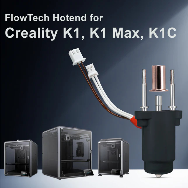 Micro-Swiss FlowTech Hotend för Creality K1 / K1 Max / K1C - 4