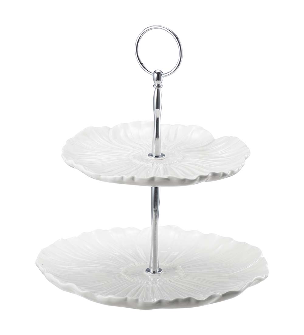 Kakfat / Vit / H:24cm