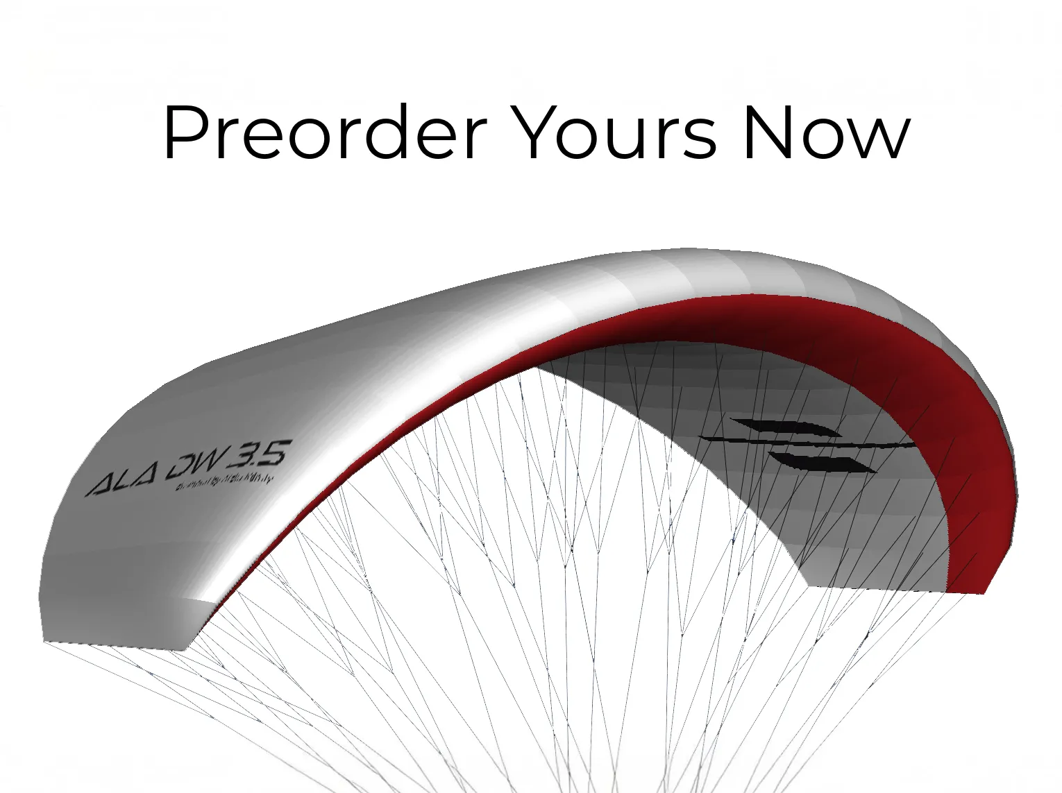 Sabfoil  ALA DOWNWIND  HYDROFOIL PARAWING / LOW-KITE