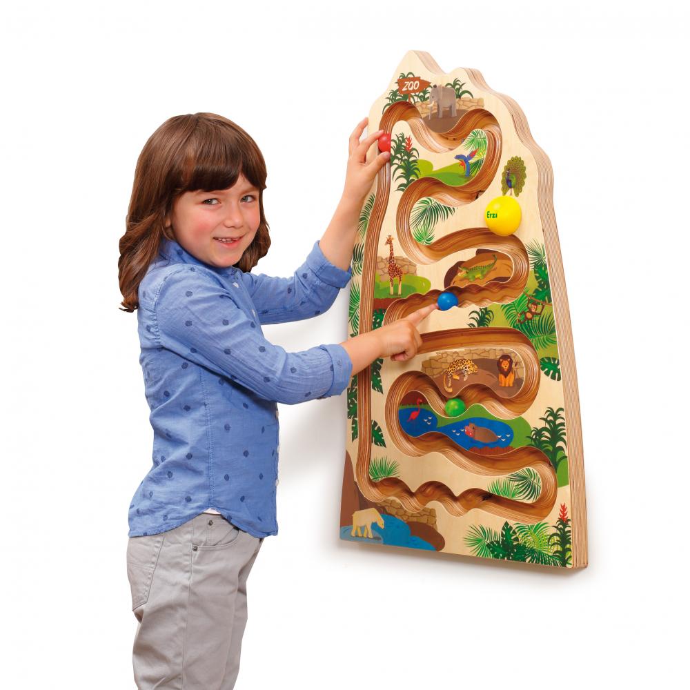 Ball track Zoo, wall / floor panel - 2