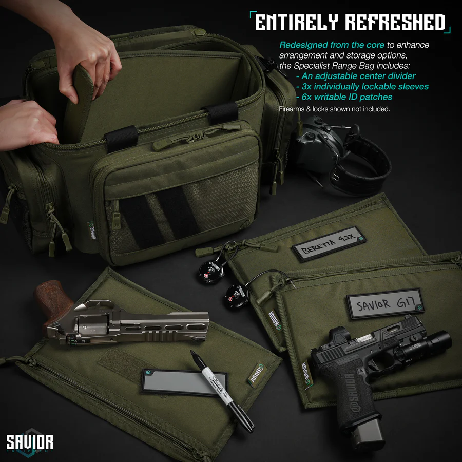 Savior Equipment Specialist Range Bag - OD Green 2