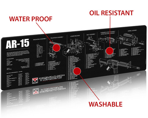 TekMat AR-15 Gun Cleaning Mat 3