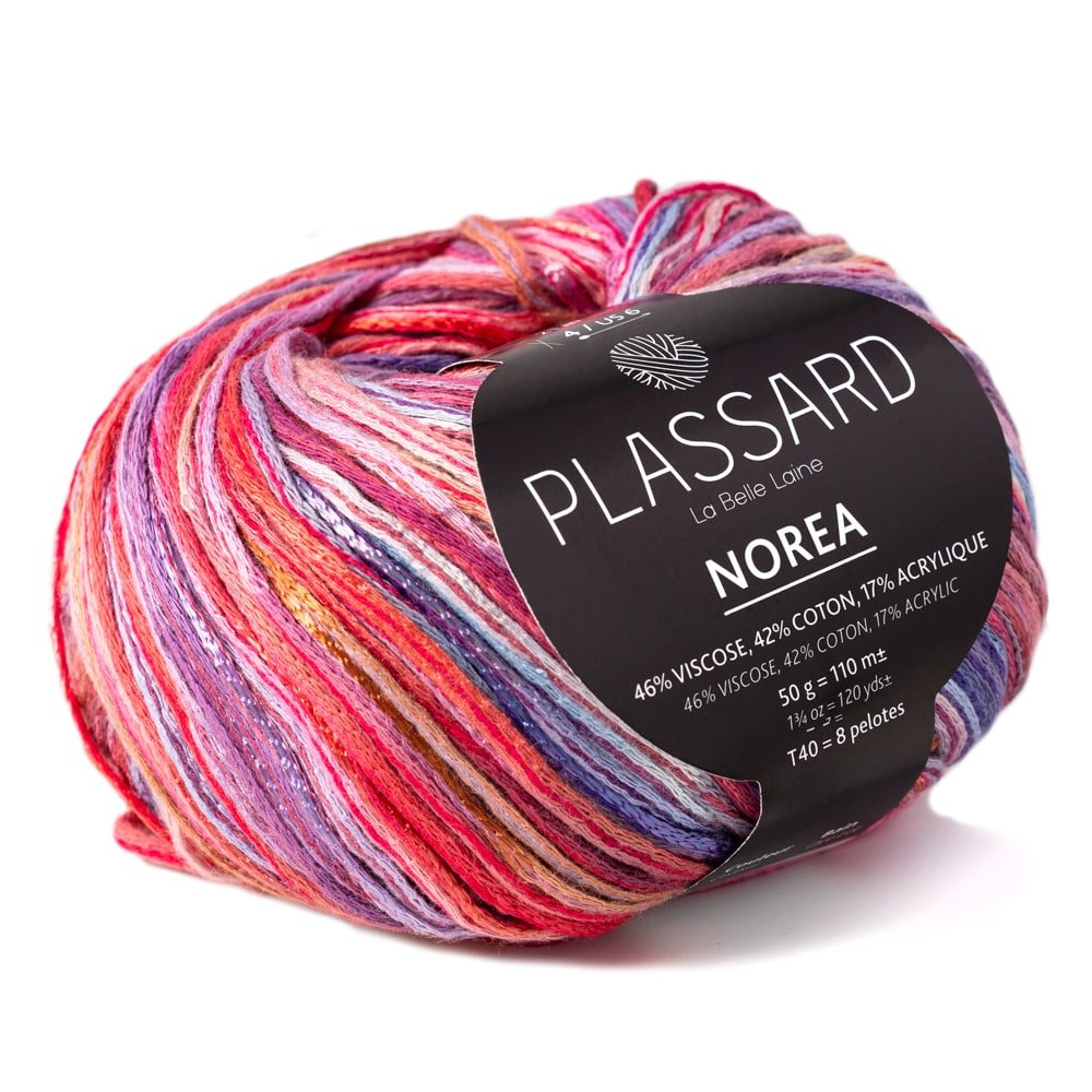 Plassard Norea cerise/blå - House of Hildur