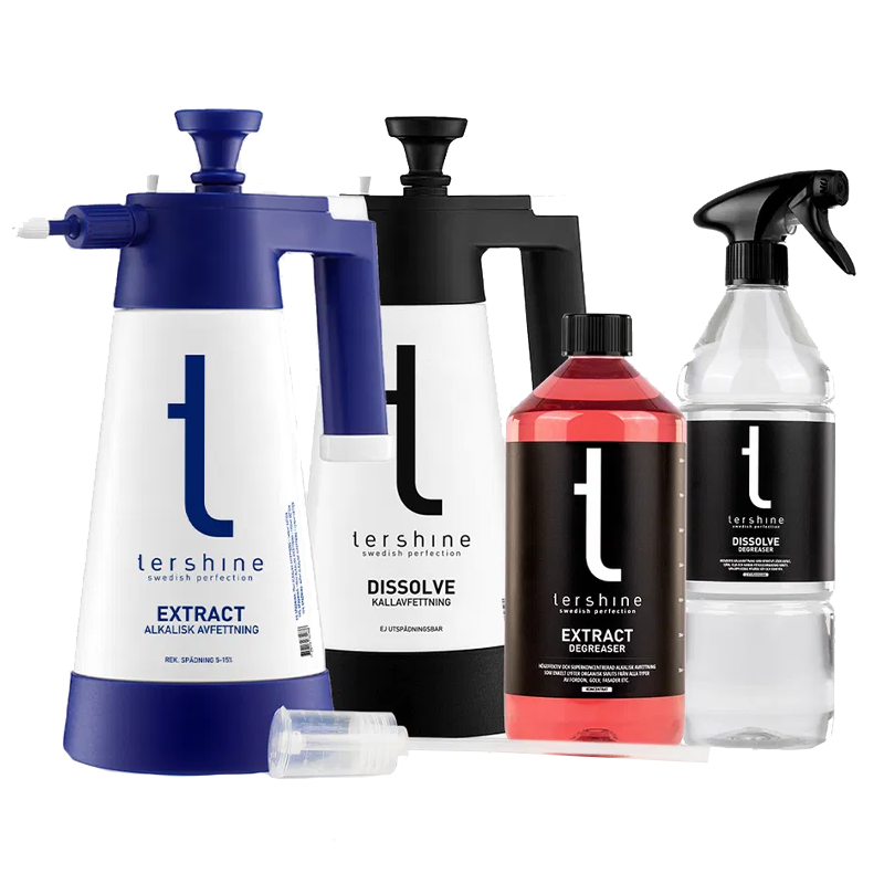 Degreasing kit