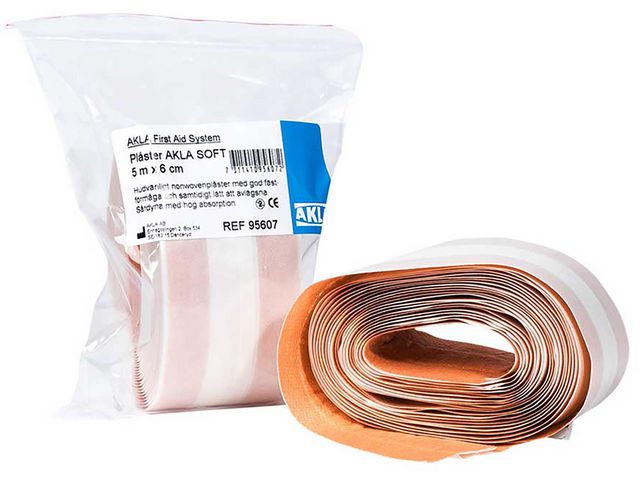 Plåster AKLA soft 1m x 6cm