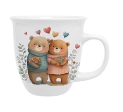 Jumbomugg 0,65 liter  - Teddybjörnar