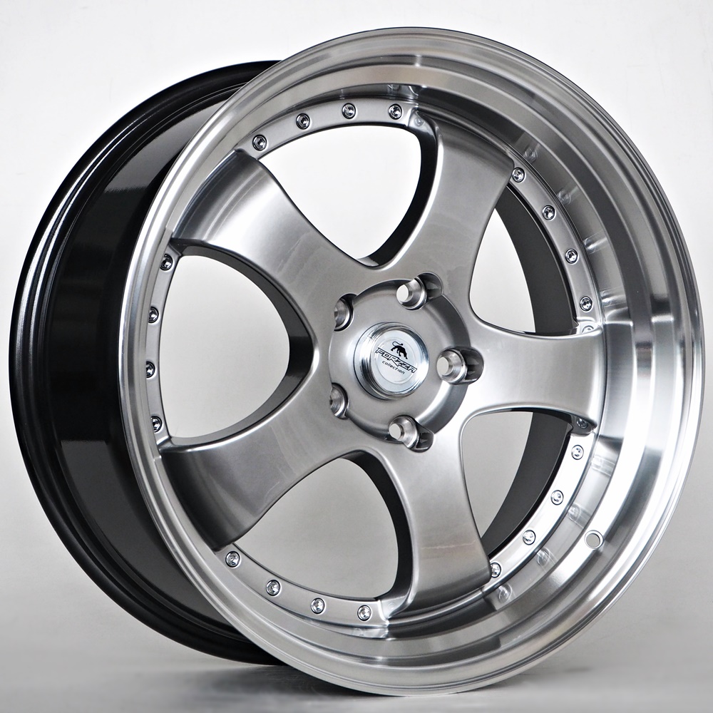 19" FORZZA FLAMBER - HYPER BLACK POLISHED LIP