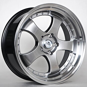 19" FORZZA FLAMBER - HYPER BLACK POLISHED LIP