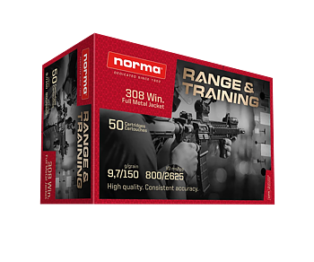Norma Range & Training .308 Win 9,7g / 150gr 