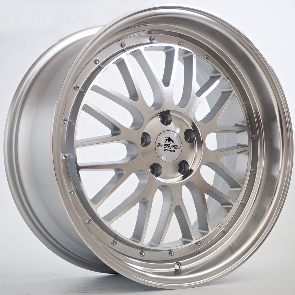 20" FORZZA SPOT - SILVER MACHINED