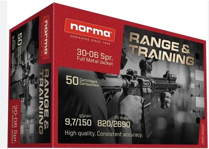 Norma Range & Training .30-06 9,7g / 150gr