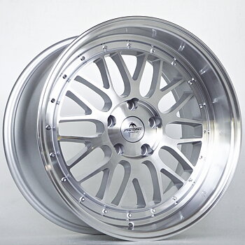 19" FORZZA SPOT - SILVER MACHINED