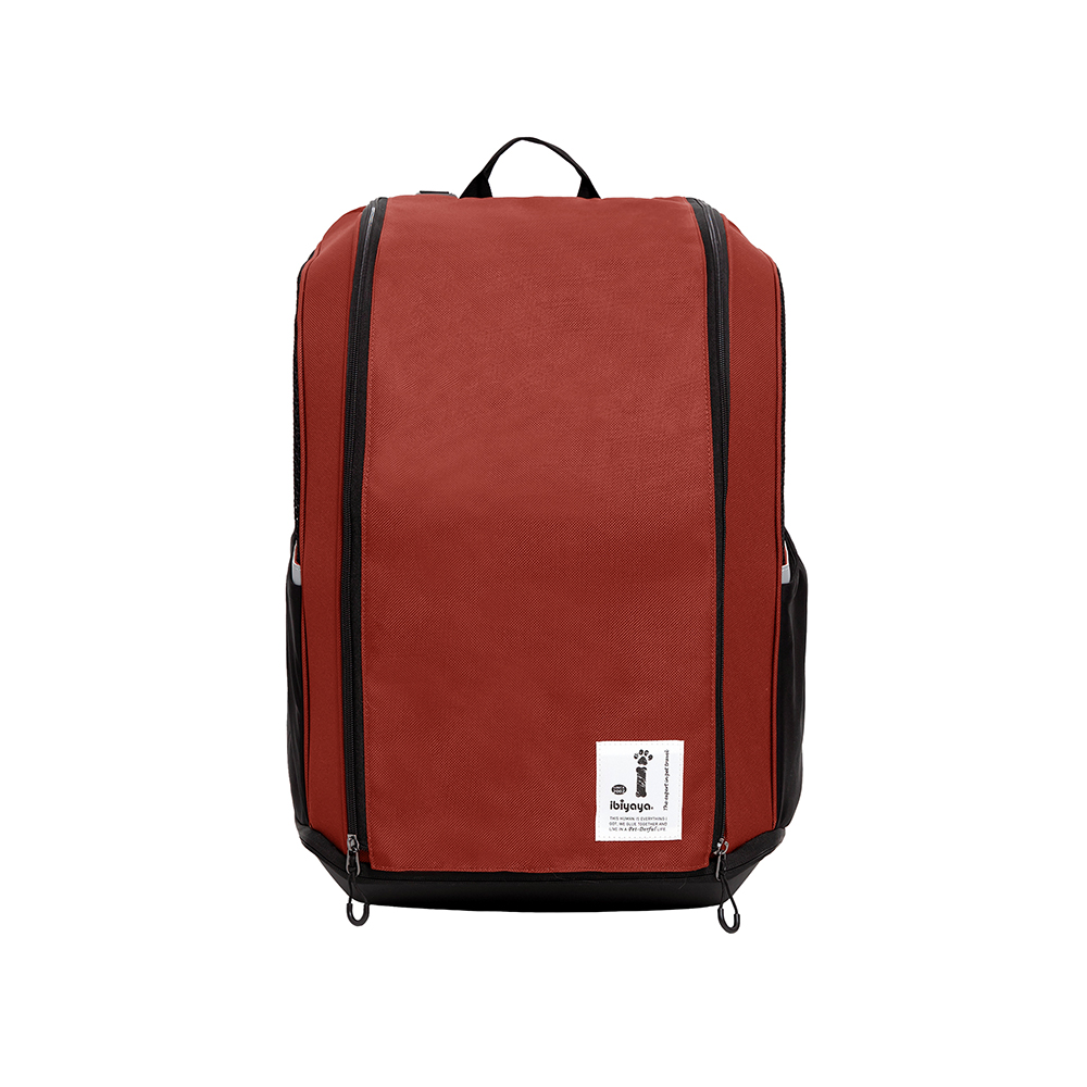 Champion Large Dog Carrier Backpack - Maroon brown - 2