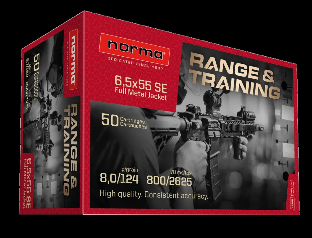 Norma Range & Training 6,5x55 8g / 124gr
