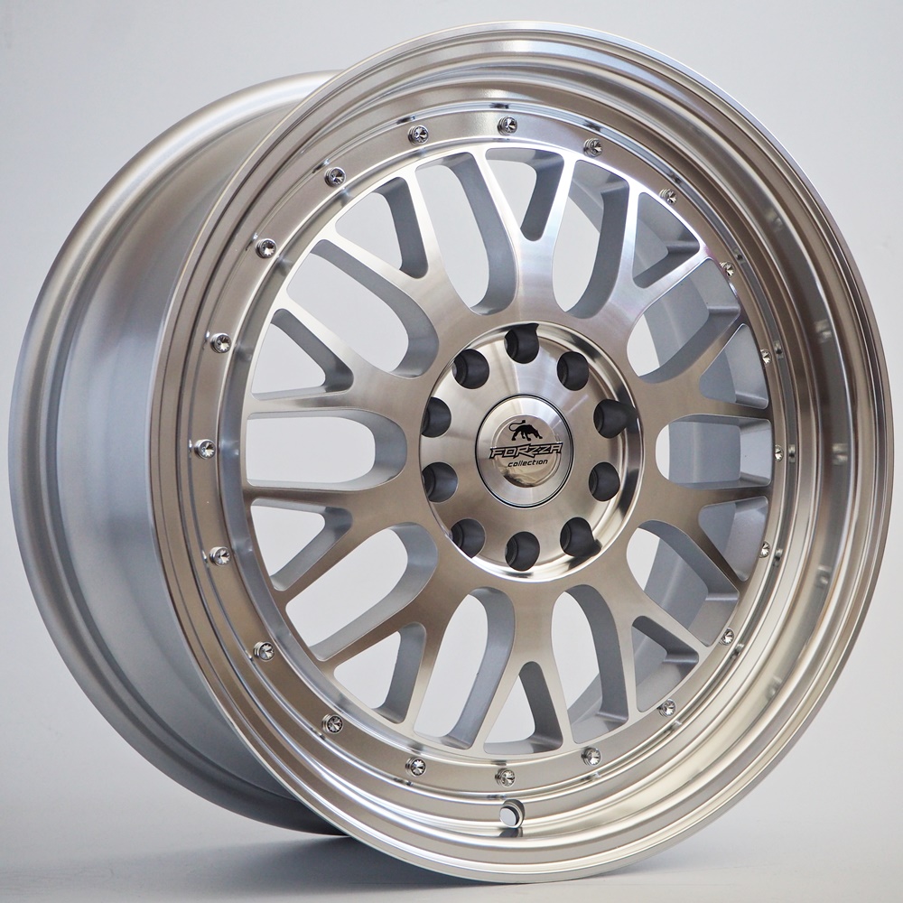 17" FORZZA SPOT - SILVER MACHINED