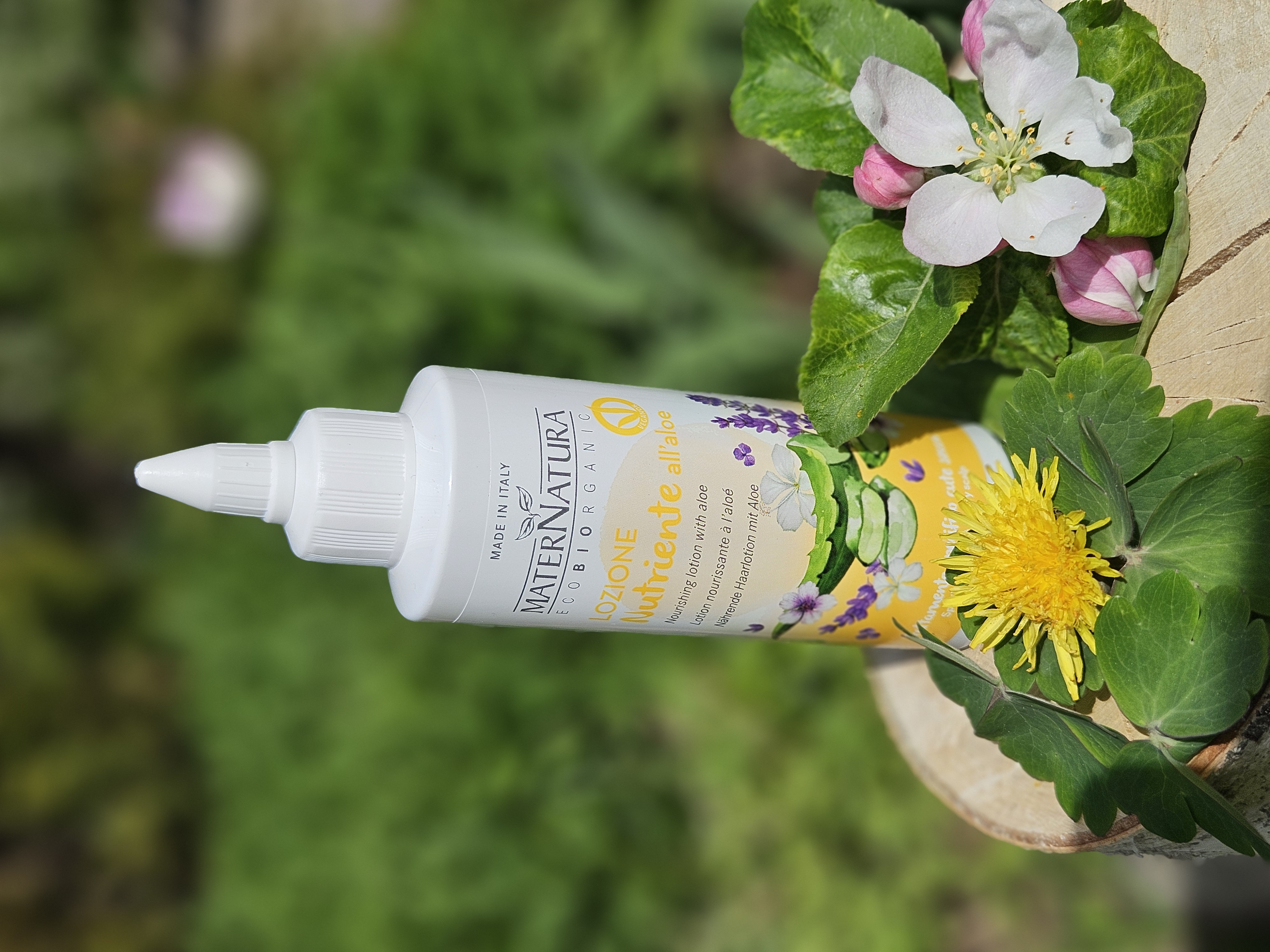 Nourishing Lotion with Aloe, leave in för hårbotten MaterNatura