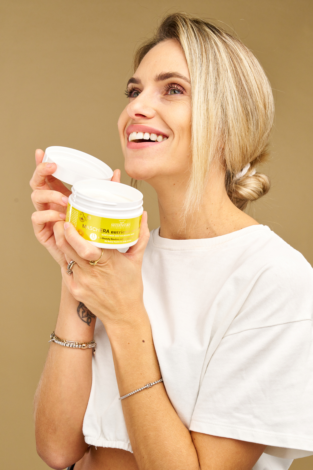 Maschera nutriente Nourishing mask  Sunflower Seed Hair Mater Natura - 2