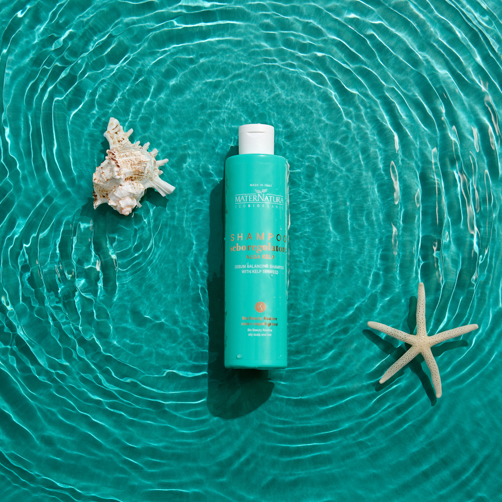 Sebum Balancing Shampoo with Kelp Seaweed, talgbalanserande. MaterNatura - 3