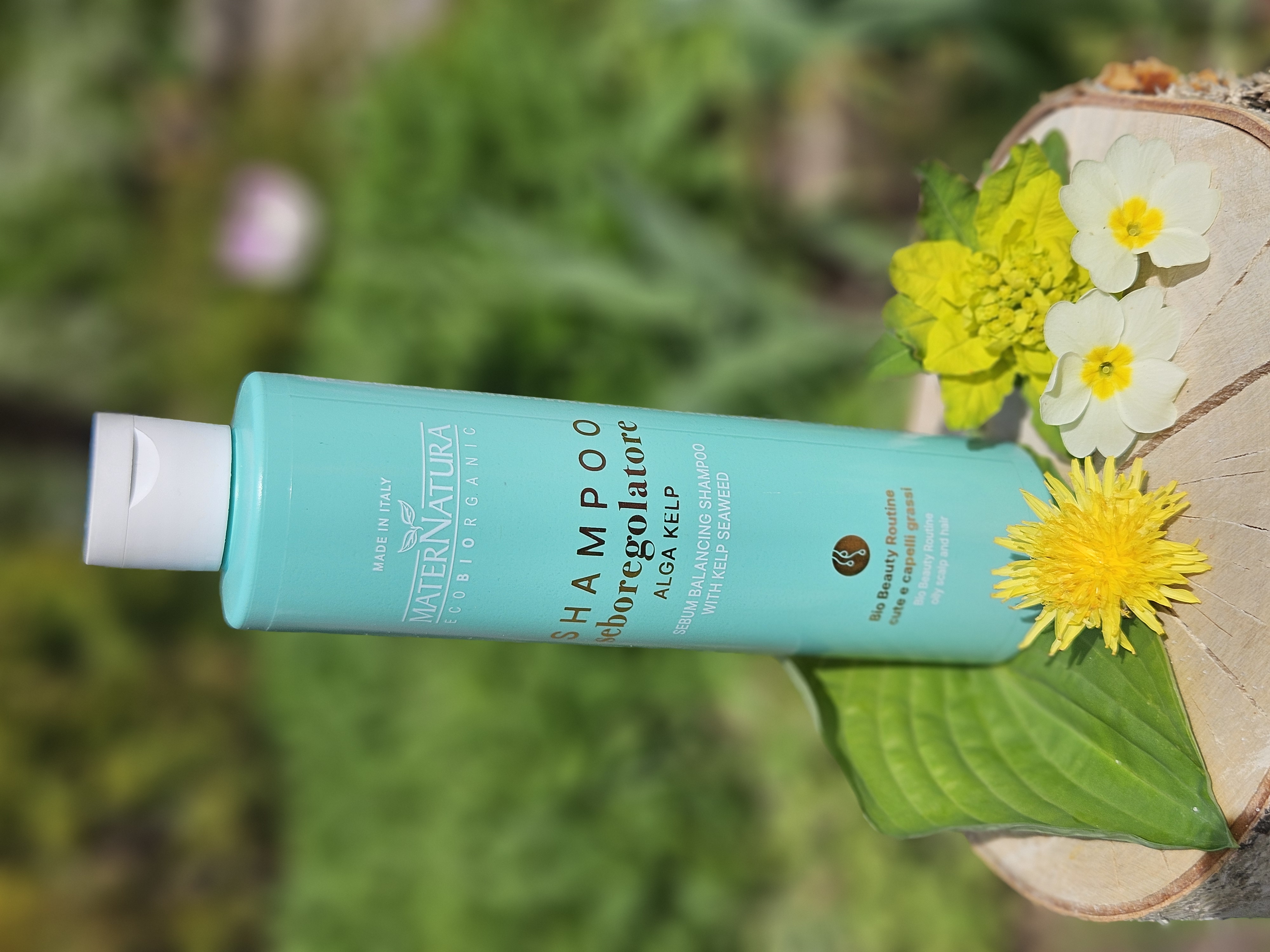 Sebum Balancing Shampoo with Kelp Seaweed, talgbalanserande. MaterNatura