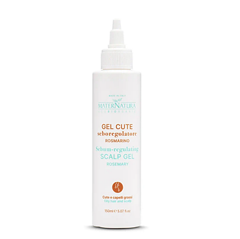 Sebum regulating Scalp gel Rosemary, efterbehandling fett hår. MaterNatura