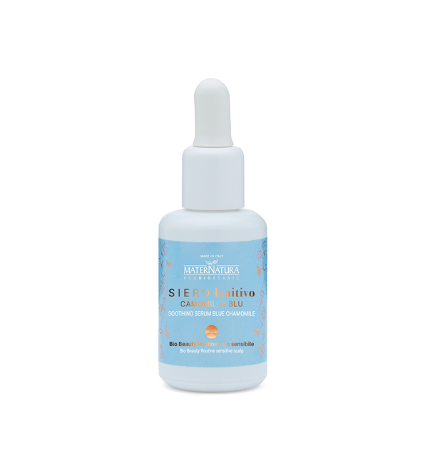 Soothing Serum with Chamomile Blue, lugnande serum MaterNatura - 2