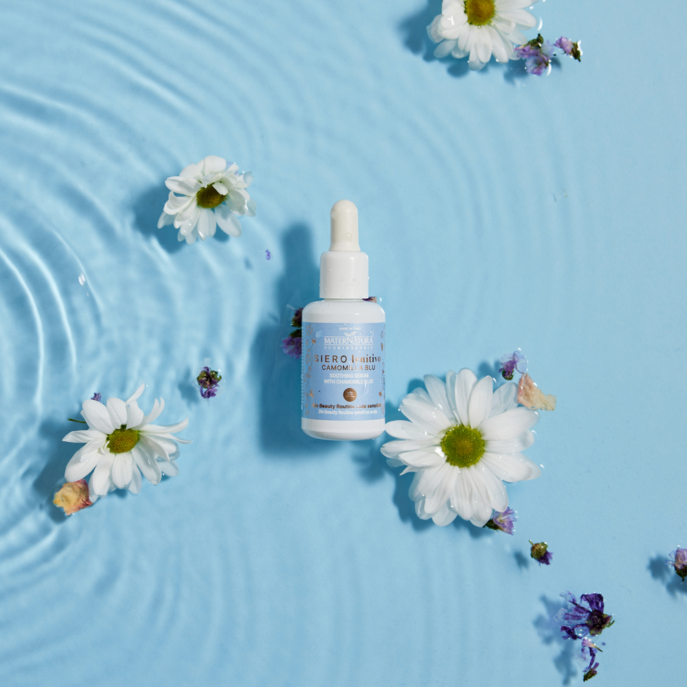 Soothing Serum with Chamomile Blue, lugnande serum MaterNatura - 3