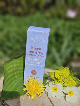Soothing Serum with Chamomile Blue, lugnande serum MaterNatura