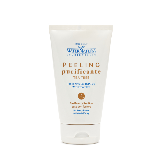 Purifying exfoliator peeling with Tea-tree Mater Natura
