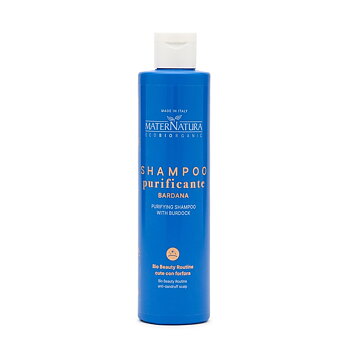 Purifyng Shampoo with Burdock, mjällschampo MaterNatura