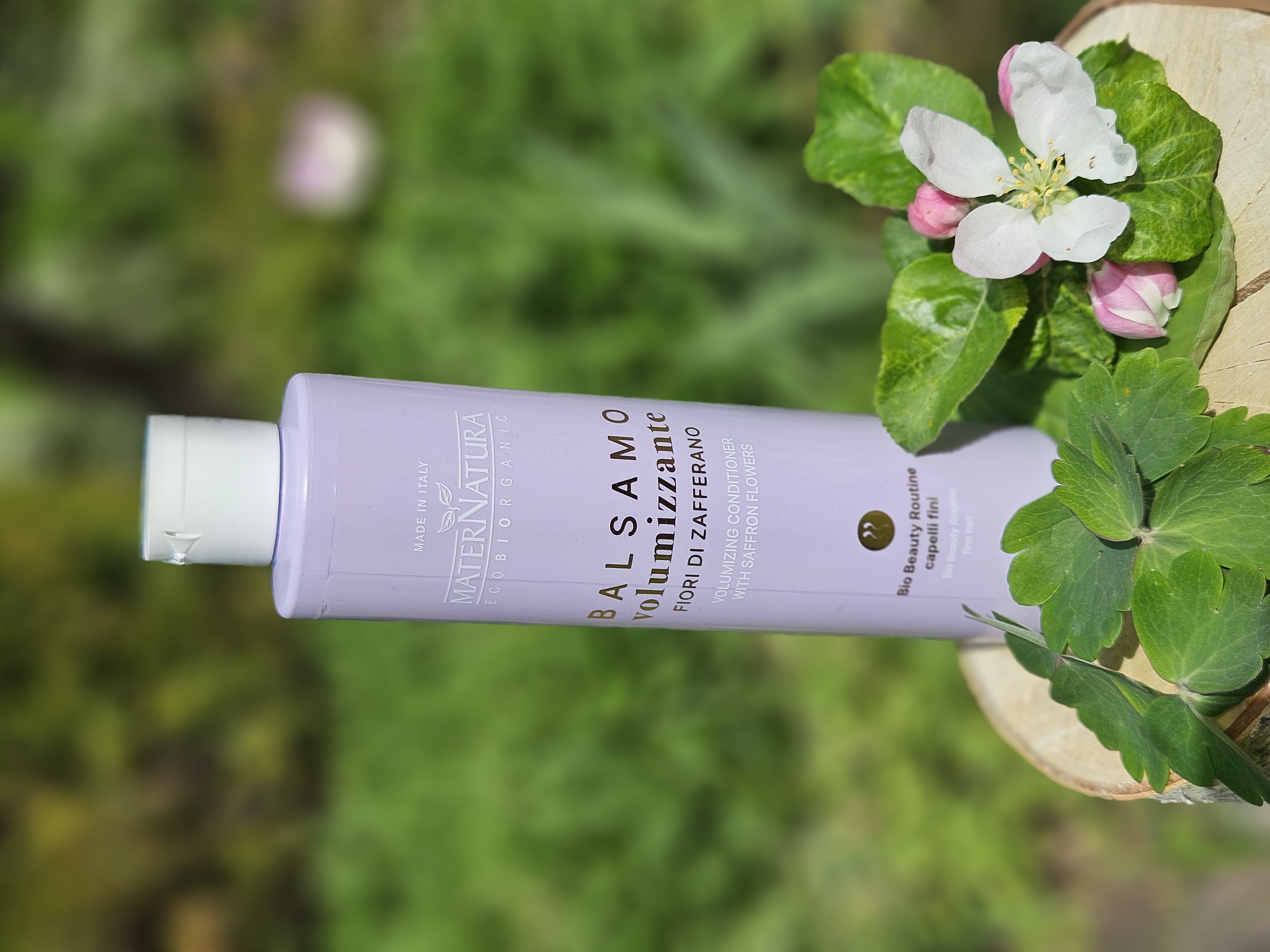 Volumising Conditioner with Saffron Flowers MaterNatura
