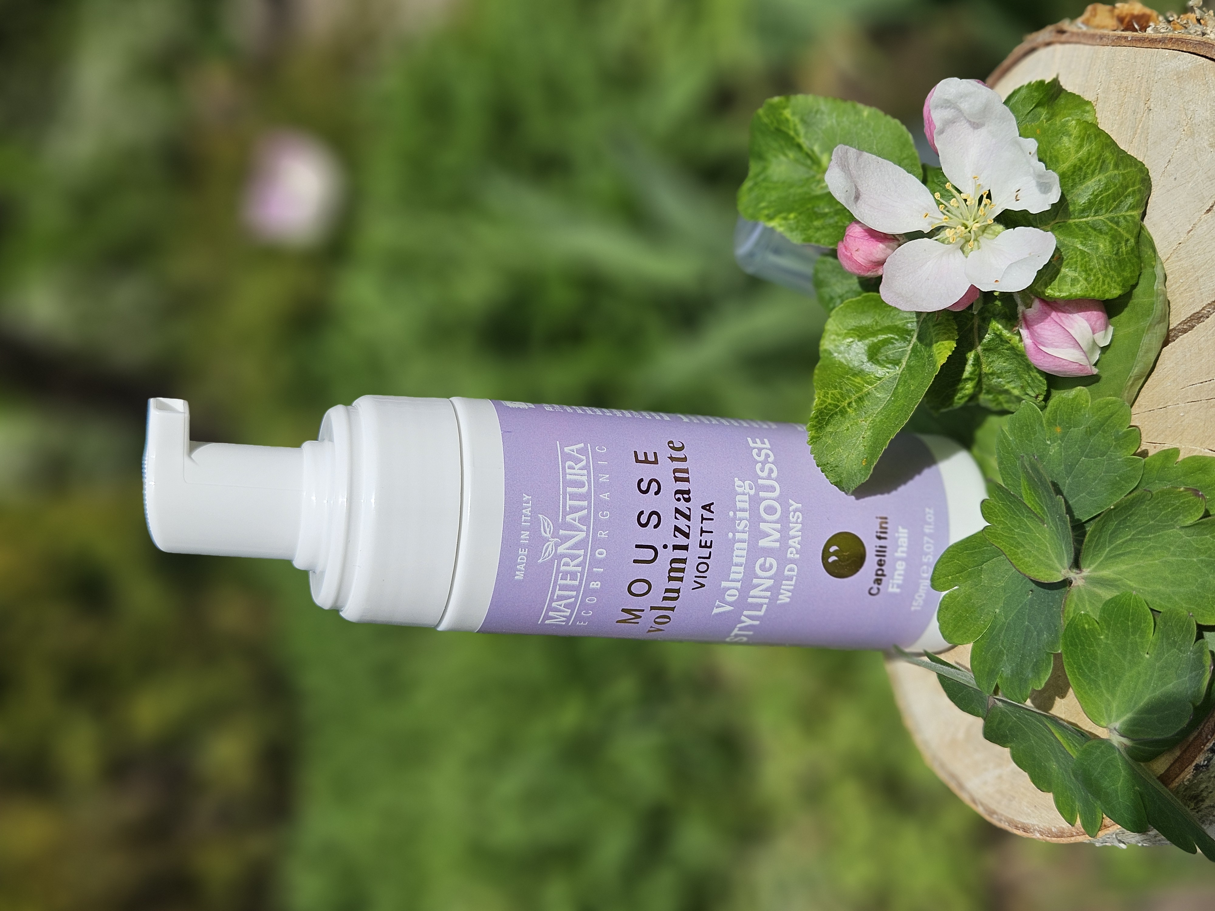 Mousse volumizzante Volumising Hair Styling Mousse  Mater Natura