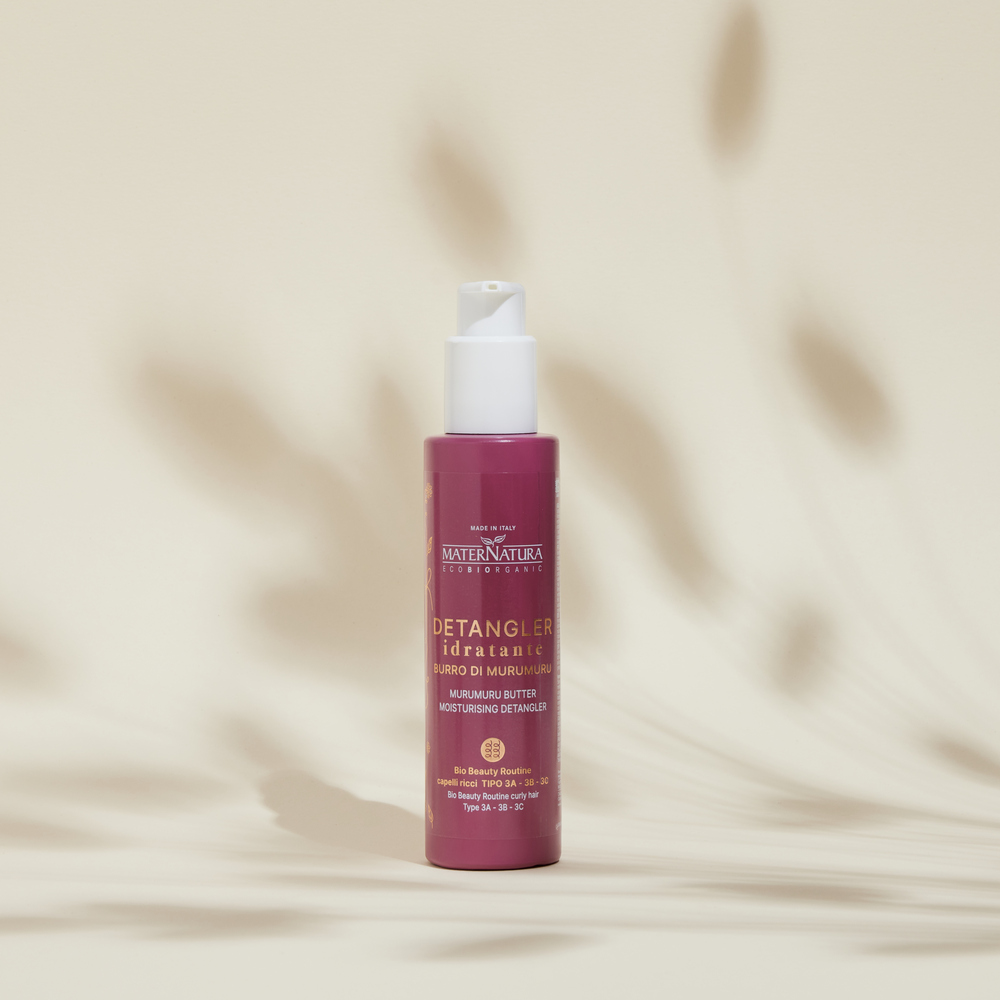 Murumuru Butter Moisturising Detangler, Förbehandling trassligt hår. MaterNatura - 3