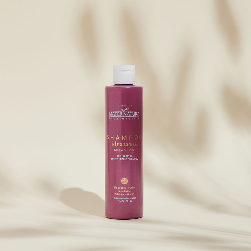 Green Apple moisturising shampoo  Mater Natura - 3