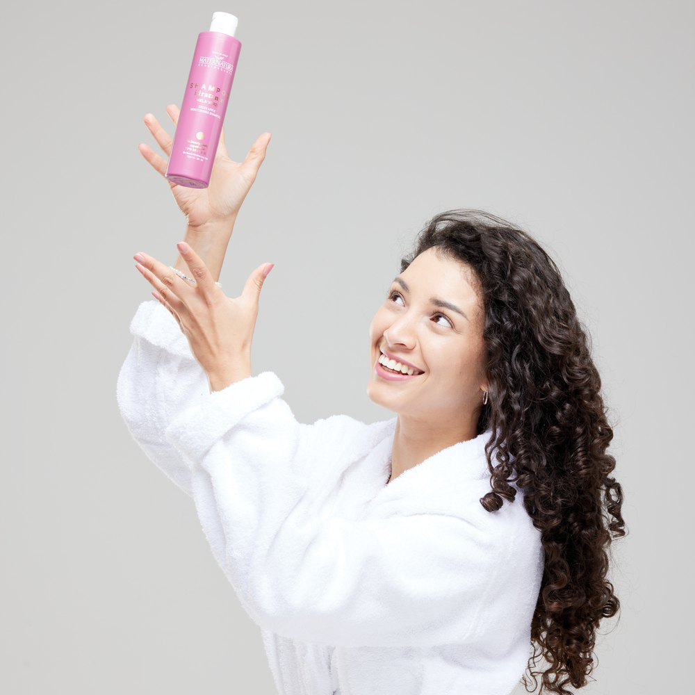 Green Apple moisturising shampoo  Mater Natura - 2