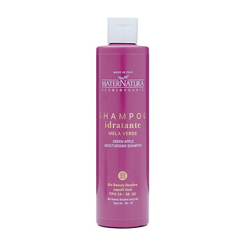 Green Apple moisturising shampoo  Mater Natura