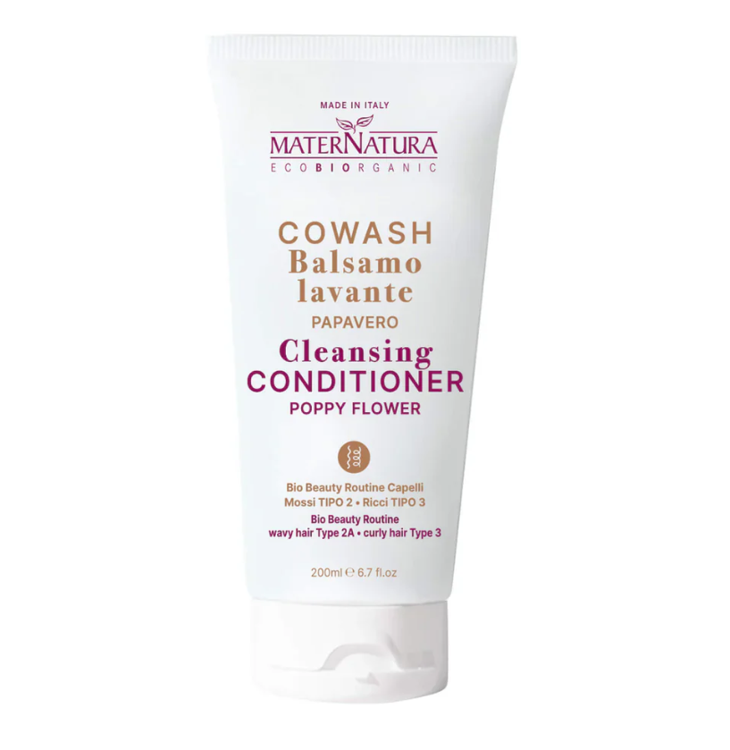 Cleansing conditioner with Poppy flower,  Schampo & balsam MaterNatura - 3