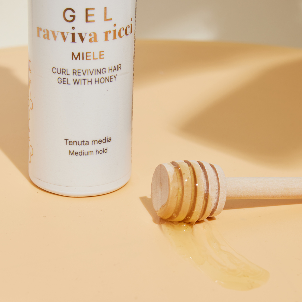 Curl Reviving hair gel with Honey, stylinggel för lockigt hår MaterNatura - 3