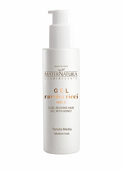 Curl Reviving hair gel with Honey, stylinggel för lockigt hår MaterNatura
