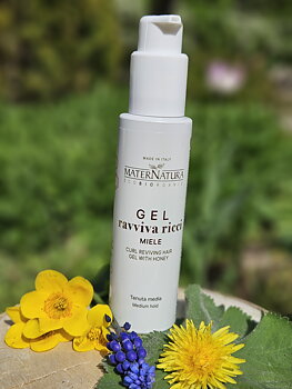 Curl Reviving hair gel with Honey, stylinggel för lockigt hår MaterNatura
