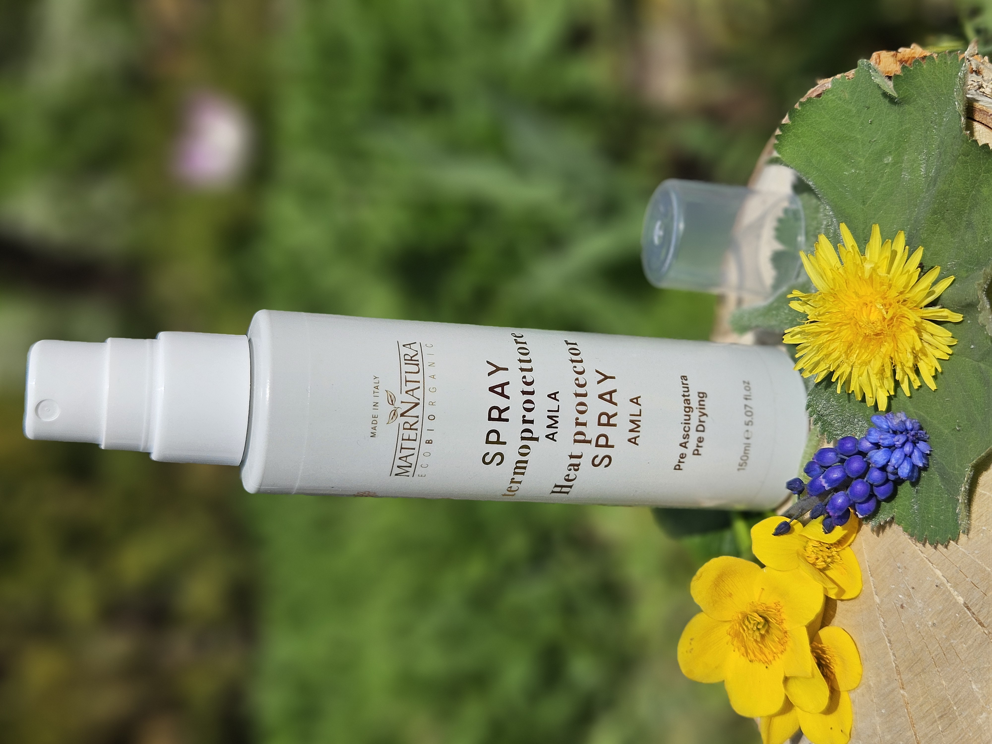 Heat Protector Spray with Amla  Värmeskydd -  MaterNatura - 2