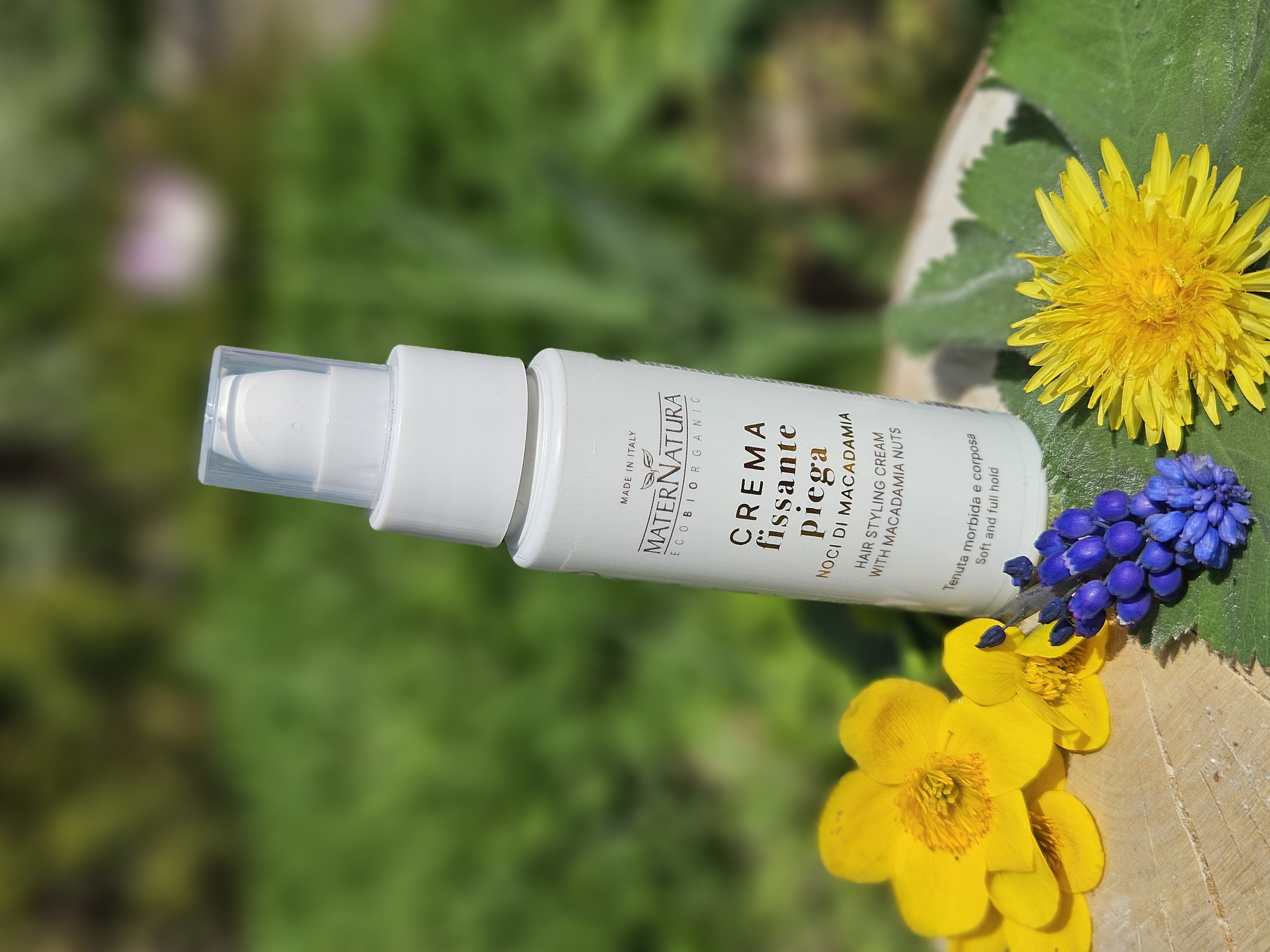 Hair Styling Cream with Macadamia Nuts - MaterNatura