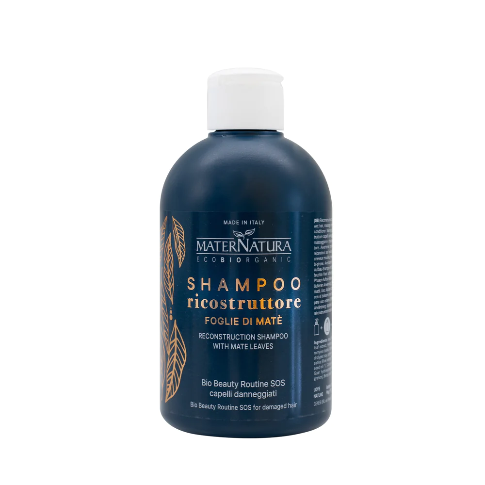 Reconstructing Shampoo with Mate Leaves - Reparerande shampoo SOS steg 2 - MaterNatura - 3