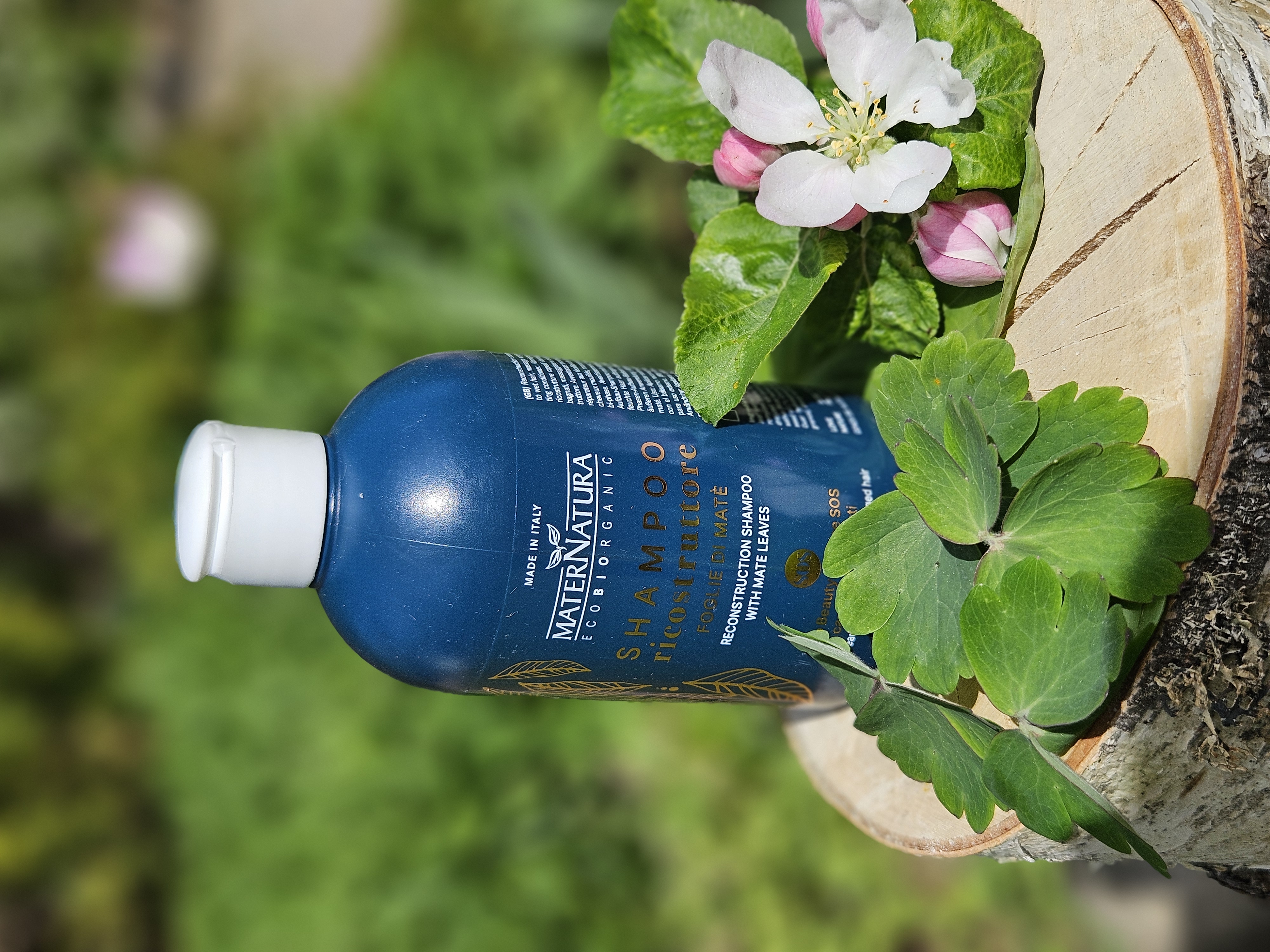 Reconstructing Shampoo with Mate Leaves - Reparerande shampoo SOS steg 2 - MaterNatura