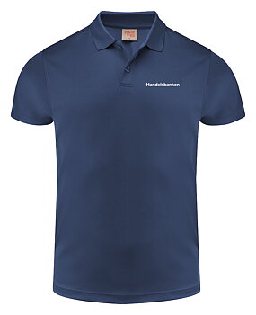 Piké Sport herr,  navy.  NY modell