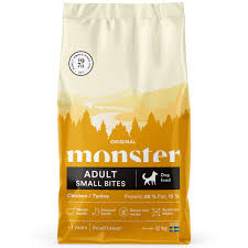 Monster Dog Adult Small Bites Chicken and Turkey 12 kg